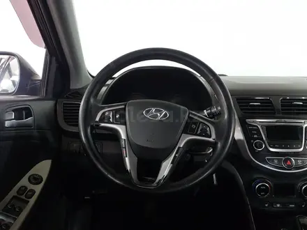 Hyundai Solaris 2015 года за 4 020 000 тг. в Шымкент – фото 13