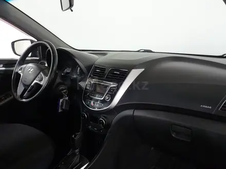 Hyundai Solaris 2015 года за 4 020 000 тг. в Шымкент – фото 15