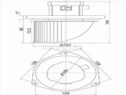 Мотор отопителя салона за 10 350 тг. в Шымкент