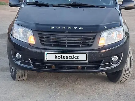 ВАЗ (Lada) Granta 2190 2014 года за 2 500 000 тг. в Караганда – фото 5