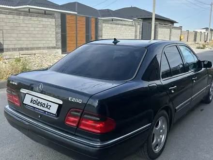 Mercedes-Benz E 280 1998 года за 3 480 000 тг. в Тараз – фото 5