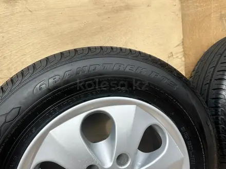 Dunlop Grandtrek PT3 205/70R15 c дисками от Ниссан Эльгранд Е50 6*139.7үшін130 000 тг. в Алматы – фото 7