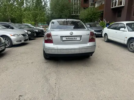 Volkswagen Passat 2002 года за 2 800 000 тг. в Астана – фото 7