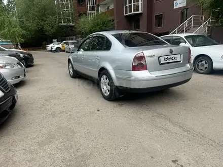 Volkswagen Passat 2002 года за 2 800 000 тг. в Астана – фото 9