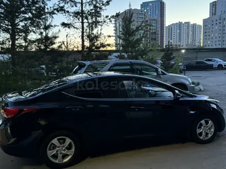 Hyundai Elantra 2014 года за 6 650 000 тг. в Астана – фото 3