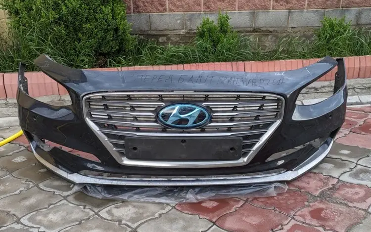 Бампер передний Hyundai Grandeur 16-19 Грандеуир за 145 000 тг. в Алматы