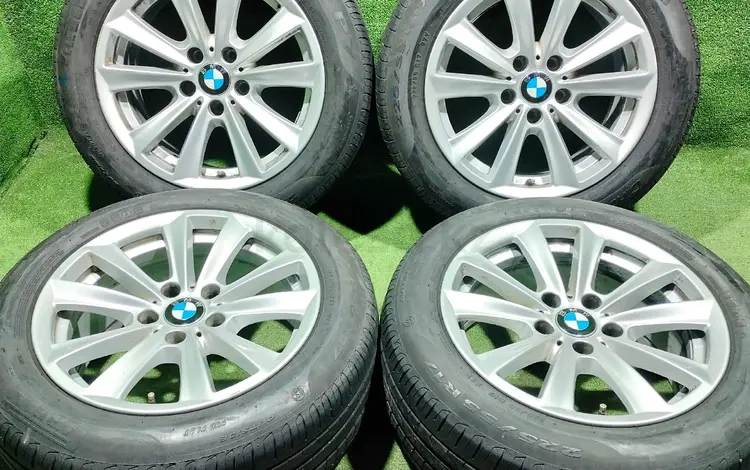 Диск с шинами Pirelli 225/55R17 от BMW оригинал PSD 5/120 за 270 000 тг. в Алматы