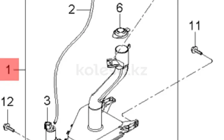 Бачок омывателяKia Sportage 2 за 40 000 тг. в Алматы