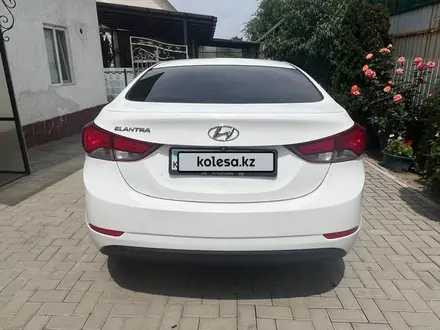 Hyundai Elantra 2014 года за 7 000 000 тг. в Алматы – фото 5