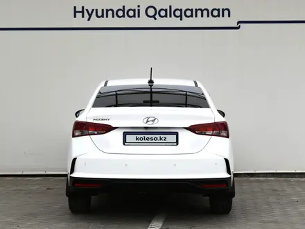 Hyundai Accent 2021 года за 10 190 000 тг. в Алматы – фото 4