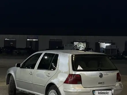Volkswagen Golf 2002 года за 1 700 000 тг. в Тараз – фото 4