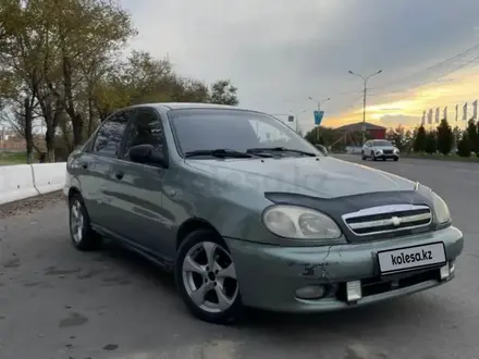 Chevrolet Lanos 2007 года за 1 200 000 тг. в Мерке – фото 3