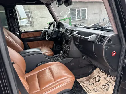 Mercedes-Benz G 55 AMG 2008 года за 25 000 000 тг. в Алматы – фото 20