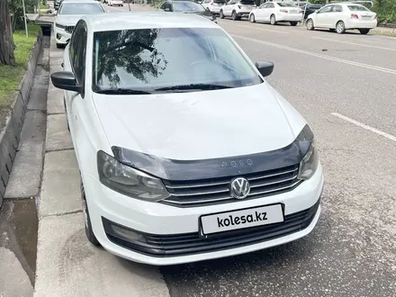 Volkswagen Polo 2016 года за 3 300 000 тг. в Алматы – фото 4