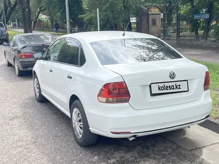 Volkswagen Polo 2016 года за 3 300 000 тг. в Алматы – фото 2