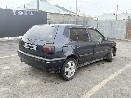 Volkswagen Golf 1992 года за 950 000 тг. в Тараз – фото 5