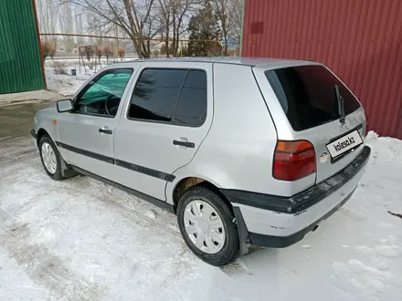 Volkswagen Golf 1992 года за 1 400 000 тг. в Тараз – фото 3