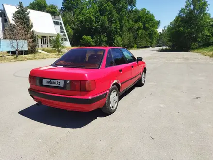 Audi 80 1992 года за 1 100 000 тг. в Тараз – фото 4