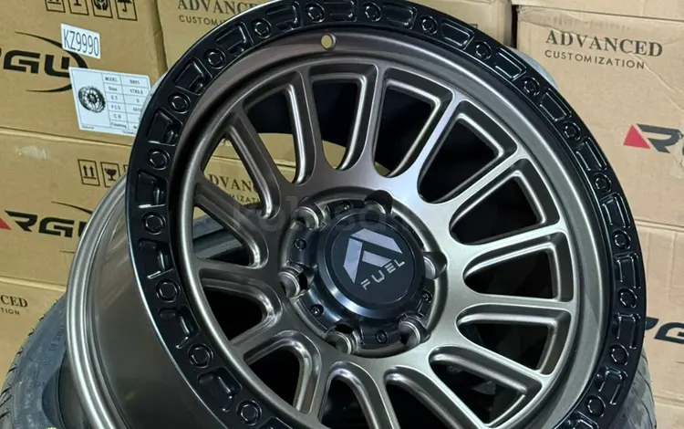 RGW 8939 R17x9J 6x139, 7 ET0 D110 Matt Bronze + black lip за 340 000 тг. в Алматы