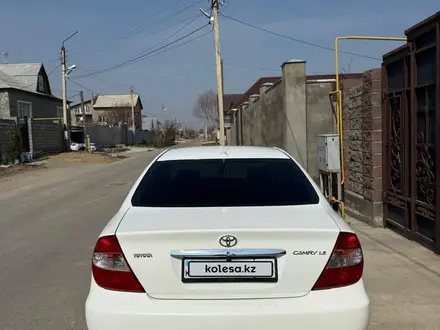 Toyota Camry 2002 года за 4 600 000 тг. в Тараз – фото 6