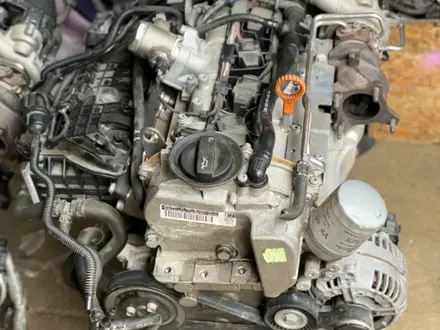 CAX Контрактный двигатель на Фольксваген Шкода 1.4 turbo CAXA за 480 000 тг. в Астана – фото 2