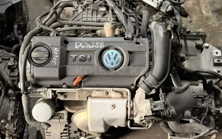 CAX CAXA Контрактный двигатель на Фольксваген Шкода 1.4 turbo САХ за 440 000 тг. в Астана