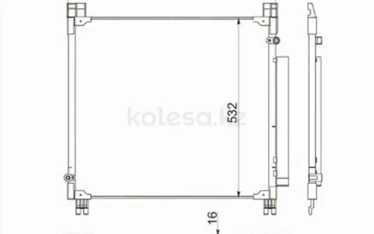 Радиатор кондиционераfor91 500 тг. в Павлодар