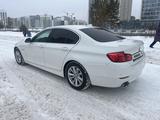 BMW 520 2014 года за 9 800 000 тг. в Астана – фото 4