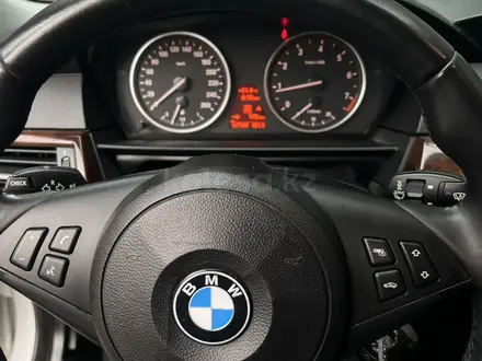 BMW 528 2009 года за 9 400 000 тг. в Алматы – фото 8