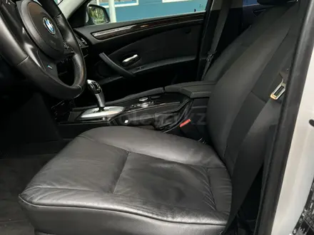 BMW 528 2009 года за 9 400 000 тг. в Алматы – фото 9