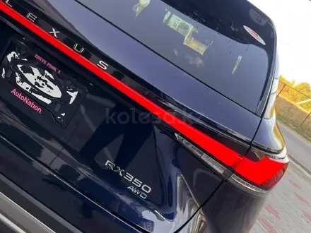 Lexus RX 350 2022 года за 32 000 000 тг. в Алматы – фото 12