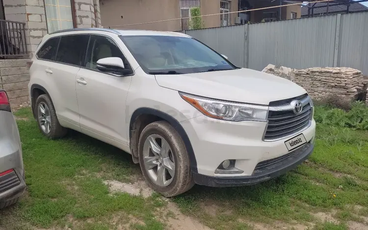 Toyota Highlander 2014 года за 10 600 000 тг. в Алматы