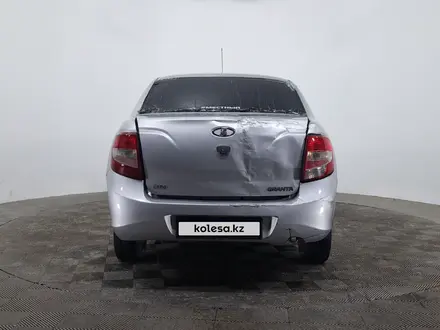 ВАЗ (Lada) Granta 2190 2012 года за 1 790 000 тг. в Астана – фото 6