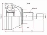 Граната, Шрус передний наружний за 12 400 тг. в Караганда