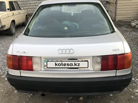 Audi 80 1991 годаүшін1 300 000 тг. в Шымкент – фото 8