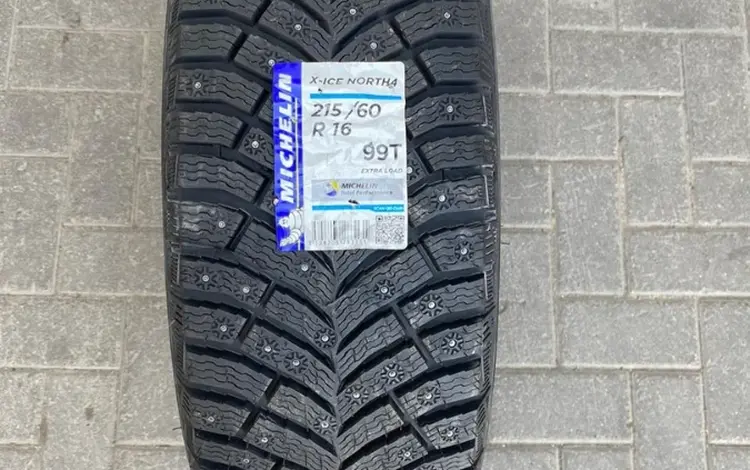 215-60-16 Michelin X-Ice North 4 за 97 000 тг. в Алматы