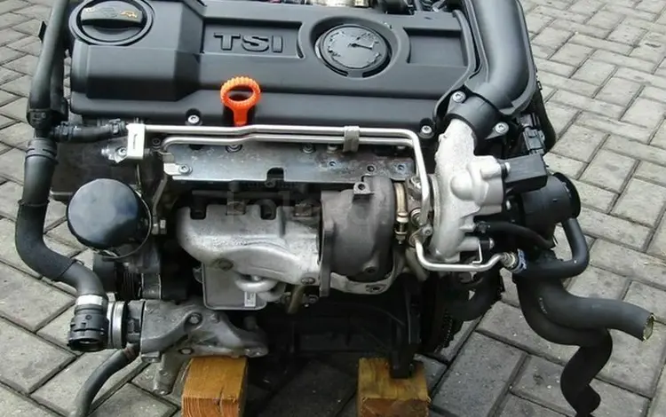 Двигатель CAXA 1.4 turbo Volkswagen Установка за 323 700 тг. в Алматы