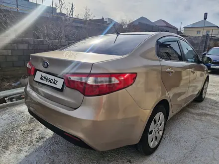 Kia Rio 2014 года за 3 700 000 тг. в Шымкент – фото 4