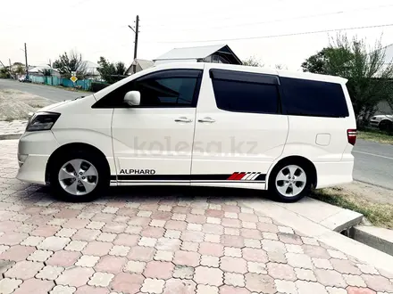 Toyota Alphard 2005 года за 8 500 000 тг. в Тараз – фото 7