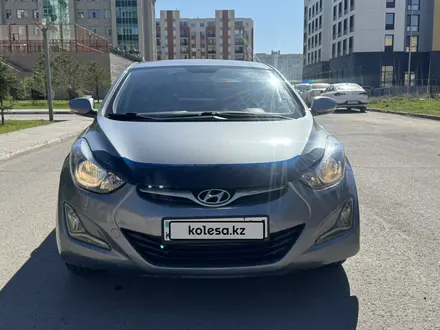 Hyundai Elantra 2014 года за 5 500 000 тг. в Астана – фото 2