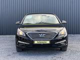 Hyundai Sonata 2016 годаүшін8 350 000 тг. в Актобе – фото 2