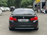 BMW 520 2012 года за 9 500 000 тг. в Алматы – фото 2