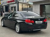 BMW 520 2012 года за 9 500 000 тг. в Алматы – фото 5