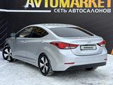 Hyundai Elantra 2014 годаүшін6 500 000 тг. в Атырау – фото 5