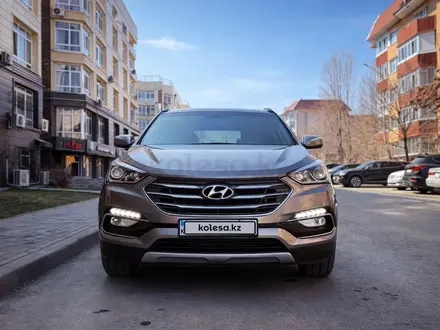 Hyundai Santa Fe 2017 года за 9 500 000 тг. в Алматы – фото 2