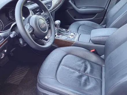 Audi A6 2015 года за 11 500 000 тг. в Алматы – фото 23