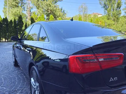 Audi A6 2015 года за 11 500 000 тг. в Алматы – фото 9