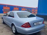 Mercedes-Benz S 320 1999 годаүшін2 790 000 тг. в Астана – фото 4