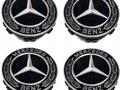 Эмблемы колпачки в диски Mercedes-Benz classic чёрные за 54 000 тг. в Алматы
