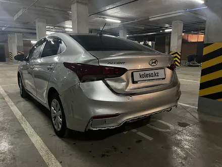 Hyundai Accent 2019 года за 6 000 000 тг. в Астана – фото 3